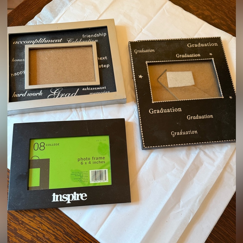 Three Picture Frames